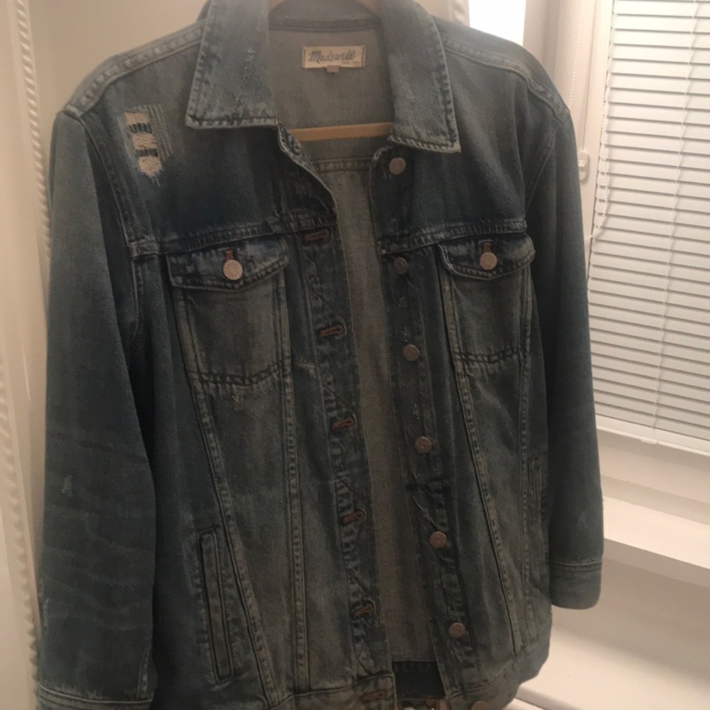 Madewell boyfriend jean jacket